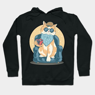 chat chilling out Hoodie